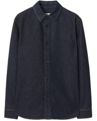 Burberry - Denim Overshirt - Lyst