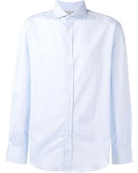 Brunello Cucinelli - Long Sleeved Slim Fit Shirt - Lyst