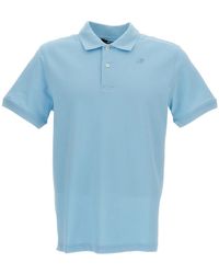 K-Way - Amedee Stretch Pique Polo Shirt - Lyst
