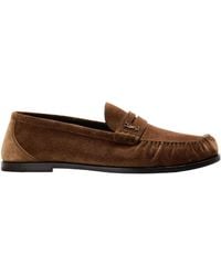Saint Laurent - Le Supple Penny Loafers - Lyst