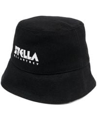 Stella McCartney - Logo-Embroidered Bucket Hat - Lyst