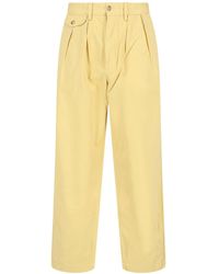 Polo Ralph Lauren - Pleat-Detail High-Waist Trousers - Lyst