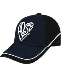 ANDERSSON BELL - Heart-Shaped Logo Embroidered Layered Baseball Cap - Lyst