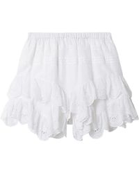 Isabel Marant - Lace Shorts - Lyst