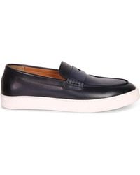Doucal's - Slotted Penny Loafers - Lyst