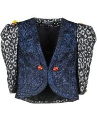 Dolce & Gabbana - Printed Blazer - Lyst