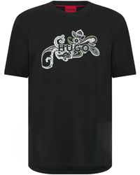 BOSS - Crewneck Shortsleeve Tee - Lyst