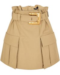 Balmain - Skirt With Belt Decoration - Lyst
