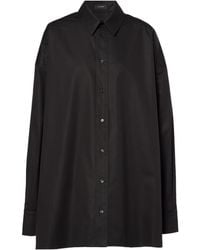 Wardrobe NYC - Pointed Collar Long-Sleeved Shirt - Lyst