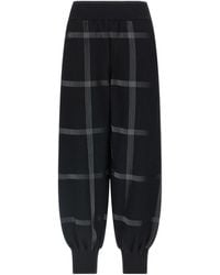 Pleats Please Issey Miyake - Crossing Knit Pants - Lyst