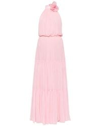 retroféte - Retrofete Floral Halter Maxi Dress - Lyst