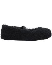 Moon Boot - Logo-Printed Strapped Ballerinas - Lyst