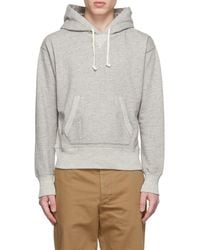 RRL - Logo Drawstring Hood Hoodie - Lyst