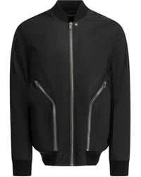 Rick Owens - 'Heizer Flight' Bomber Jacket - Lyst