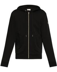 Moncler - Zip-Up Hooded Cardigan - Lyst
