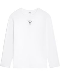 Celine - Long-Sleeved T-Shirt - Lyst