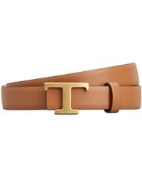 Tod's - T Plaque Reversibile Belt - Lyst