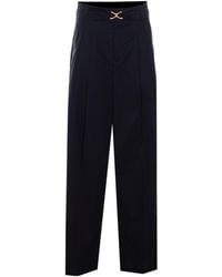 Twinset - Wide-Leg Tailored Pants - Lyst