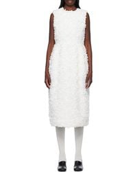 Comme des Garçons - Comme Des Garçons Detailed Sleeveless Dress - Lyst