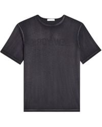 Helmut Lang - Garment-Dyed New York T-Shirt - Lyst