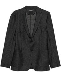 ZEGNA - Single-Breasted Suit Jacket - Lyst