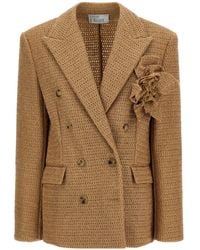 GIUSEPPE DI MORABITO - Oversized Braided Blazer - Lyst