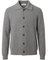 Lardini - Button-Up Knitted Cardigan - Lyst