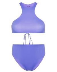 The Attico - The Cut Out Stretched Bikini Set - Lyst