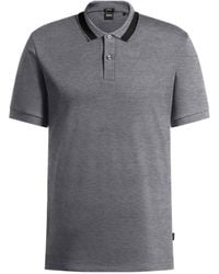 BOSS - Classic And Versatile Shortsleeve Top - Lyst