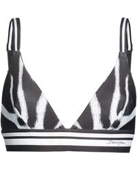 Dolce & Gabbana - Zebra-Print Cropped Tank Top - Lyst