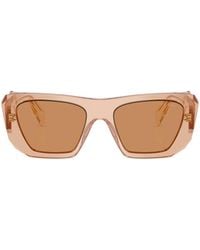 Prada - Eyewear Rectangular Frame Sunglasses - Lyst