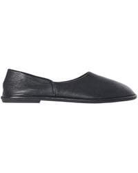 The Row - Round-Toe Slip-On Loafers - Lyst