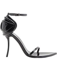 DIESEL - D-Tenhalf-Stiletto Sandals - Lyst