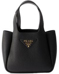 Prada - Liaison Mini Leather Handbag - Lyst