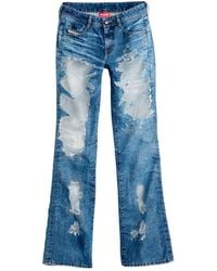 DIESEL - X Tinder 1969 D-Ebbey Worn Effect Jeans - Lyst