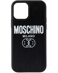 Moschino - Logo Iphone 12 Pro Mobile Phone Case - Lyst