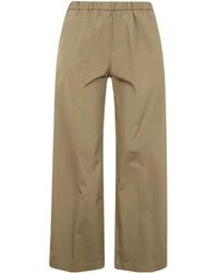 Aspesi - Elasticated-Waist Trousers - Lyst