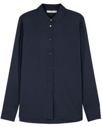 Vince - Stretch-Silk Shirt - Lyst