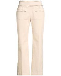 Weekend by Maxmara - Stretch Twill Bootcut Pants - Lyst