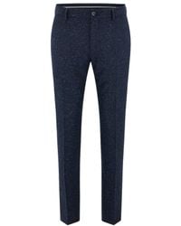 BOSS - Logo Casual Pants - Lyst