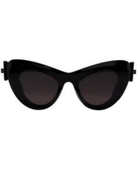 Balenciaga - Mega Cat Sunglasses - Lyst