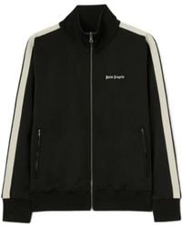 Palm Angels - Classic Logo-Print Track Bomber Jacket - Lyst