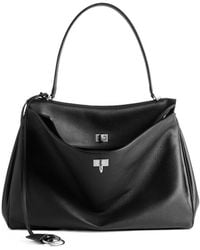 Balenciaga - Rodeo Handbag Large Grained Calfskin - Lyst