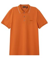 ZEGNA - Logo Embroidered Polo Shirt - Lyst
