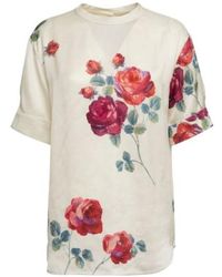 N°21 - Floral-Printed Top - Lyst