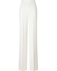 Maticevski - Afterword Pleated Cady Straight-Leg Pants - Lyst