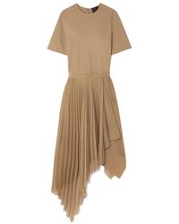 Givenchy - Asymmetrical Pleated Dress - Lyst