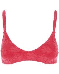Tory Burch - Bikini Top With Adjustable Straps - Lyst