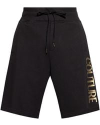 Versace Jeans Couture - Couture Logo Print Shorts - Lyst