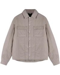 Represent - Quilted Overshirt - Lyst